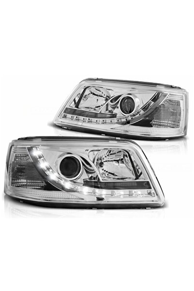 OEM Faruri LED DRL compatibil cu VW Transporter T5 (04.2003-08.2009) Crom