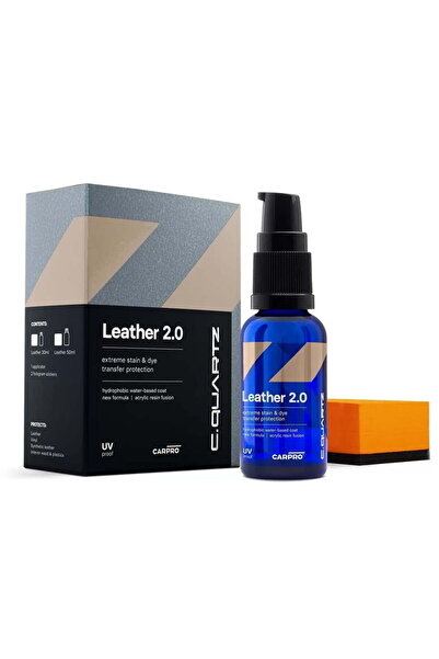 OEM COAT CARPRO CQUARTZ LEATHER 2.0 - PROTECTIE CERAMICA PIELE 50 ML