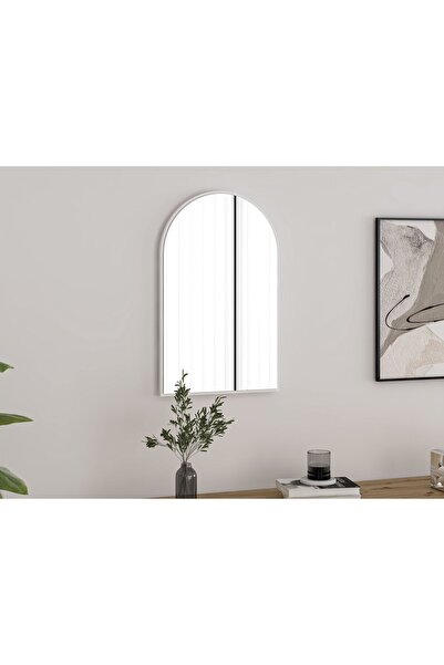 Minar Lotus Konsol Aynası - Beyaz