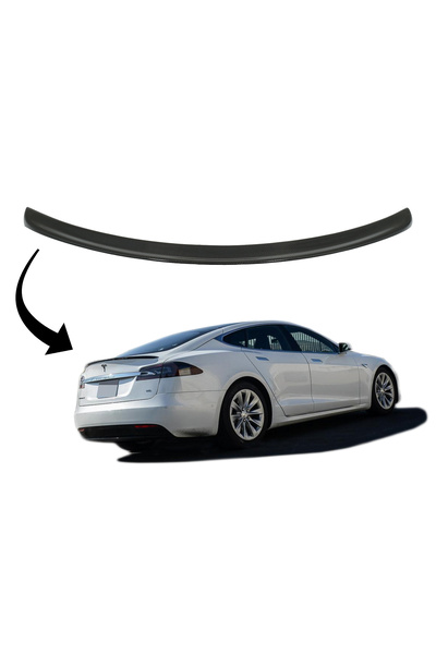 OEM Eleron Portbagaj compatibil cu Tesla Model S (2012-up) Carbon Real