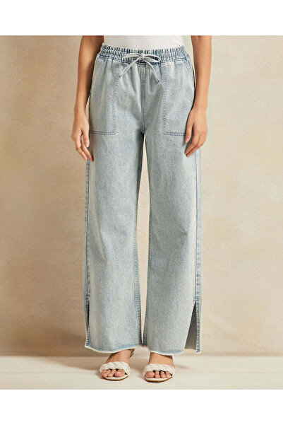 REDTAG بنطال جينز نسائي أزرق