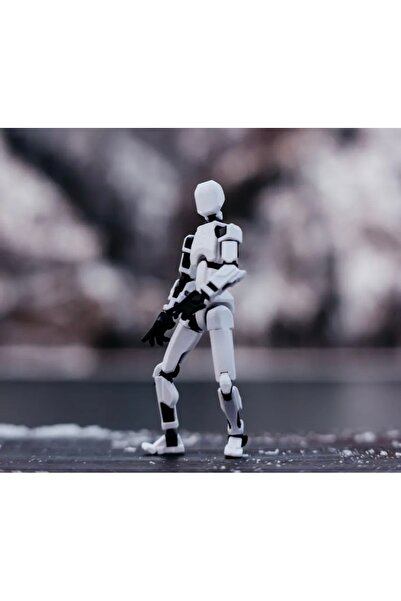 üç boyutlu haller Dummy 13 Robot Eklemleri Hareketli Figür Oyuncak