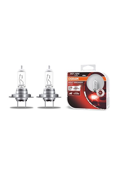 OEM Set 2 Becuri Auto Halogen compatibil cu far Osram Night Breaker Silver +1...