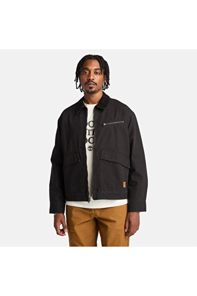 Timberland Straford Washed Regular Fit Erkek Siyah Ceket