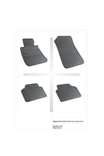 OEM Covoare cauciuc BMW E90/E91/E92 seria 3 2005-2012