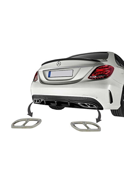 OEM Ornamente tobe compatibil cu sistemul de evacuare Mercedes Benz C-Class W...