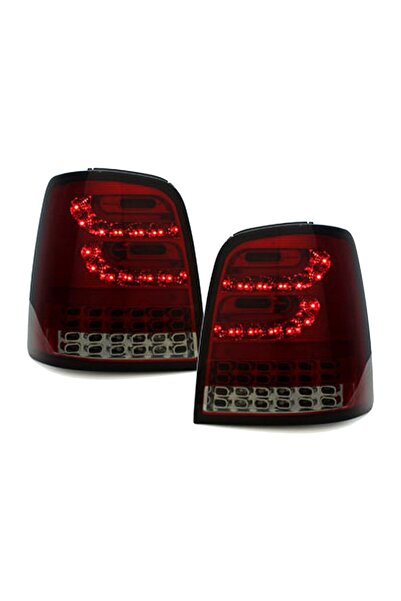 OEM Stopuri Full LED LITEC compatibil cu VW Touran I MPV 1T (2003-2010) Rosu ...