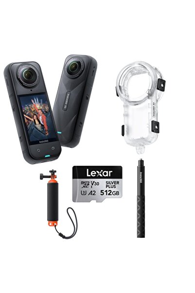 Insta360 X5 Dalış Paketi 512 GB