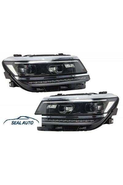 OEM Set 2 faruri LED compatibil cu VW Tiguan II Mk2 (2016-up) R-Line Matrix D...