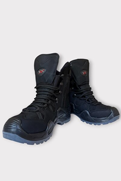 Liger Χειμερινές μπότες Desert Tactical Αδιάβροχες και αντιολισθητικές Ανδρικές μπότες Trekking & Outdoor ΜΑΥΡΟ