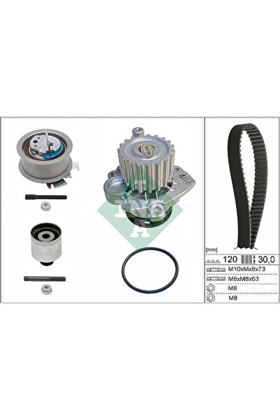 OEM Kit distributie cu pompa apa INA 530 0201 33 VW Golf 5 1.9 TDI 105 kai