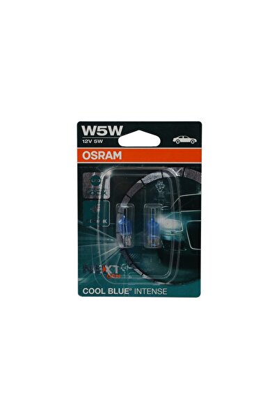 OEM Set 2 Becuri Auto Osram COOL BLUE INTENSE NEXT GEN 2825CBN-02B W5W 12V Bl...