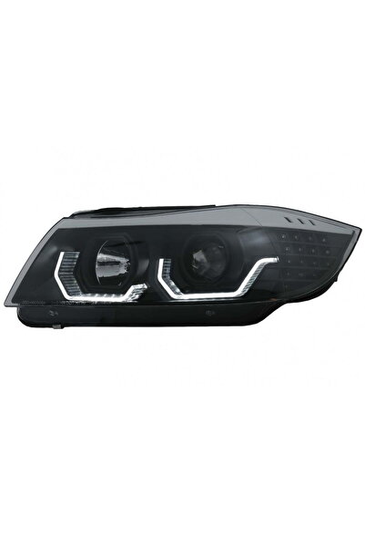 OEM Faruri 3D LED Angel Eyes compatibil cu BMW Seria 3 Limousine E90 Touring ...