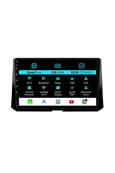 OEM Navigatie Dedicata Toyota Corolla (2019 - 2025), 10Inch, 1Gb Ram, 32Gb St...