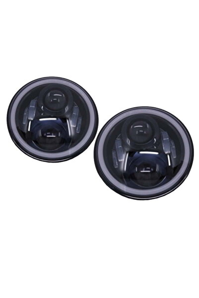 OEM Faruri Full LED CREE Dublu Proiector Jeep Wrangler JK TJ LJ Land Rover De...