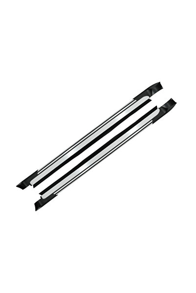 OEM Praguri Laterale compatibil cu Toyota RAV4 XA40 (2013-2018) Alb Prafuit