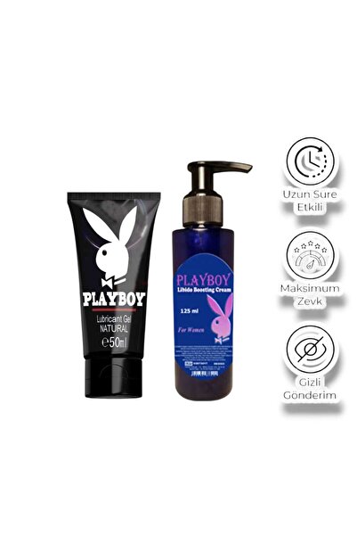 Genel Markalar Playboy Natural Lubricant Gel 50 ml + Playboy Bayanlara Özel L...
