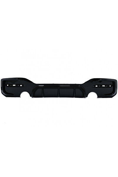 OEM Difuzor Bara Spate Evacuare Dubla Negru Lucios BMW Seria 1 F20/F21 LCI 20...