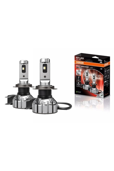 OEM OSRAM NIGHT BREAKER H7 LED SMART 64210DWNBSM-2HB Set 2 Becuri Auto Moto Omologare RAR