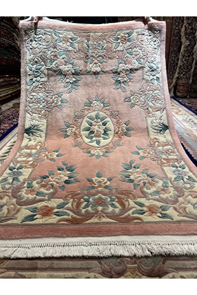 RD RAMAZAN DAĞ EL HALI SANATI El Dokuma Kabartmalı Çin Halısı 2 El Ebat 190x120