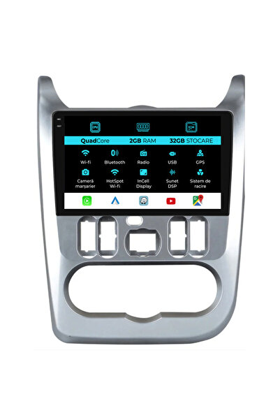 OEM Navigatie Dedicata Dacia Logan Duster Sandero (2008-2013),Incell 9Inch, 2...