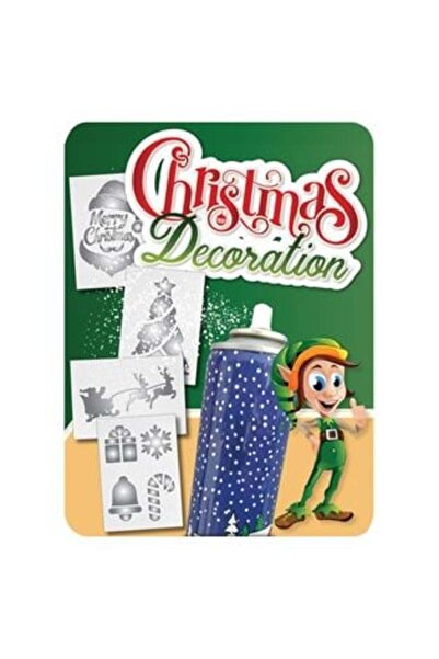 SHOPIENS Șabloane decorative pentru figurine de Crăciun - 4 buc.