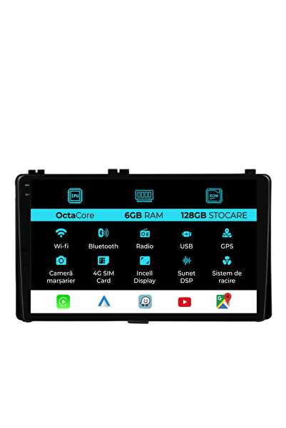 OEM Navigatie Dedicata Toyota Auris, Corolla (2015-2019), 9 Inch, 6Gb Ram, 12...