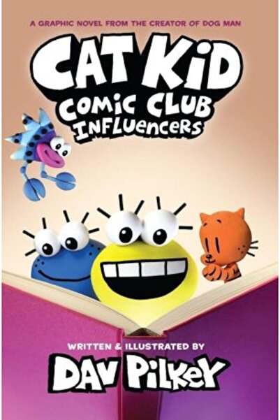 Scholastic Clubul de benzi desenate Cat Kid 5: Influenceri