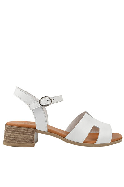 Anna Viotti Sandale elegante, damă, ANNA VIOTTI, D42-9202 albe, piele, cu toc 39