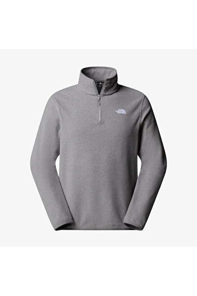 THE NORTH FACE F0A8D0QCQI1-R M Glacier Fleece 1-4 Zip Jacket Ανδρικό φούτερ γκρι