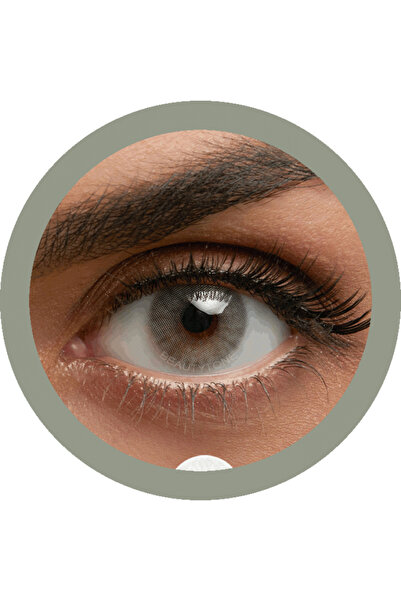 Fancy Look Hidro Icy Gray Lentile de contact colorate gri, pachet complet cu ...