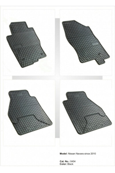 OEM Covoare cauciuc NISSAN NAVARA 2010->