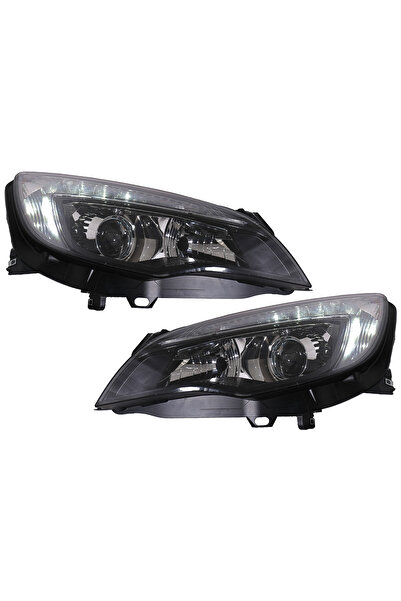 OEM Faruri LED DRL compatibil cu Opel Astra J (2010-2012) Negru