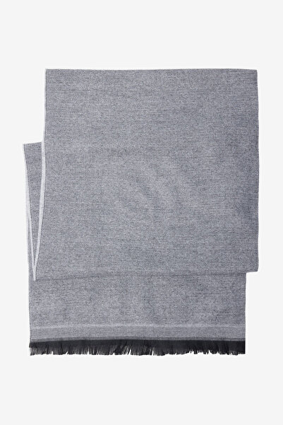 ALTINYILDIZ CLASSICS Men's Gray Warm Scarf