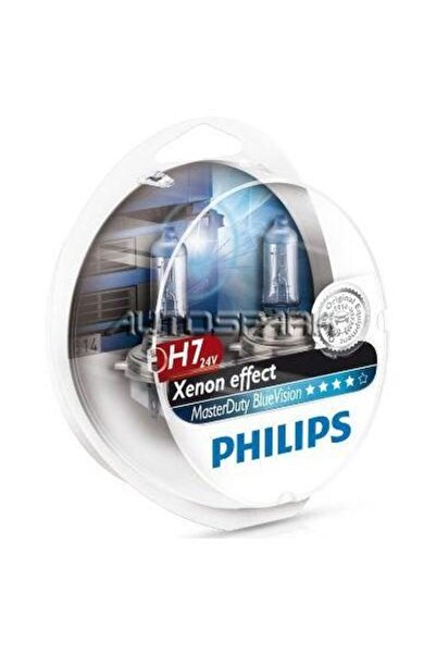 OEM Set 2 becuri Philips 24v 70w H7 bluevision 13972mdbvs2