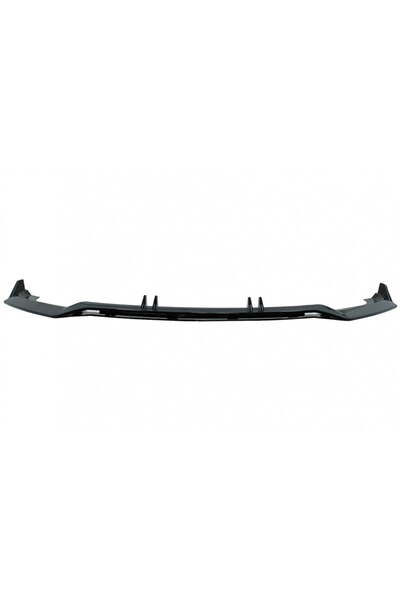 OEM Prelungire Bara Fata Lip Audi A4 B9 8W S-Line 2016-2018 Negru Lucios