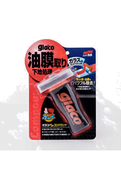 OEM Soft99 Compound Roll On pentru paste, compus din sticlă, Sticla 100ml 10308