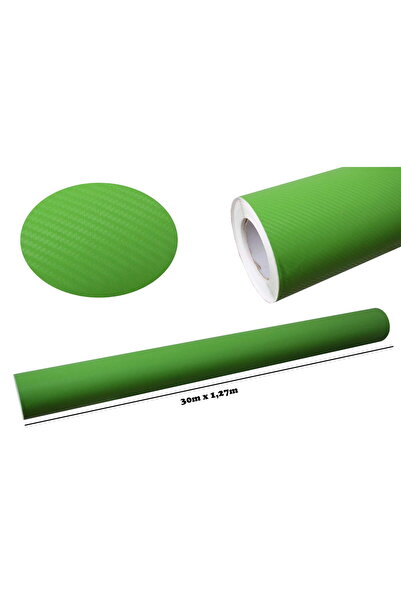 OEM Folie auto carbon 3d texturata verde - colant auto 1.27 / (30M)