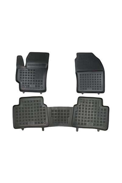 OEM Covorase Presuri Auto Negru din cauciuc compatibil cu Toyota COROLLA XII ...