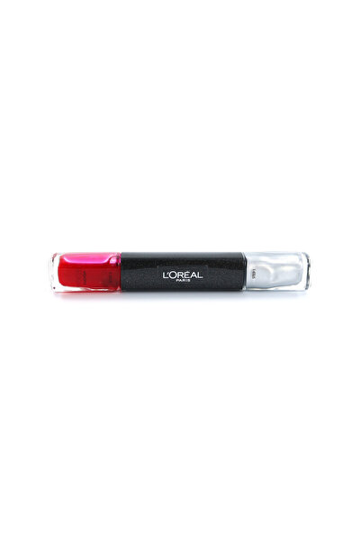 L'Oreal Paris Infallible Nail Polish 2-In-1 MTX 026 Fuschia 2 x 5 ml