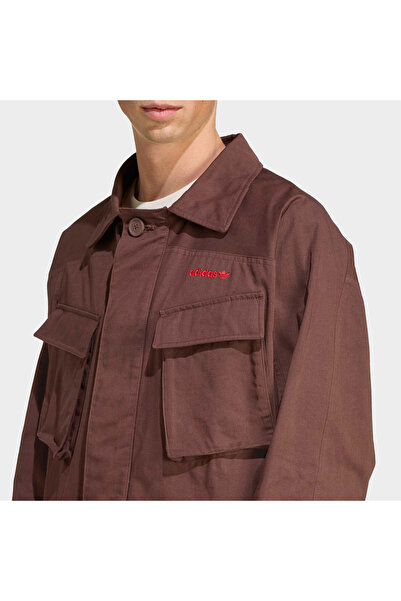 adidas Jacket Men's Burgundy Jacket