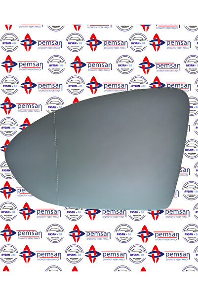 AYSAN-BE VOLKSWAGEN GOLF-7 ISITMALI ÜNİTELİ KÖR NOKTA ÇİZGİLİ AYNA CAMI SOL T...