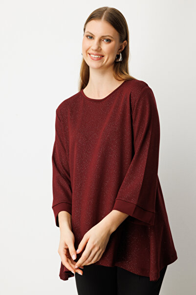 ON Comfortable Fit Blouse with Glitter Fabric