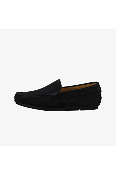 Gant Erkek Lacivert Süet Loafer