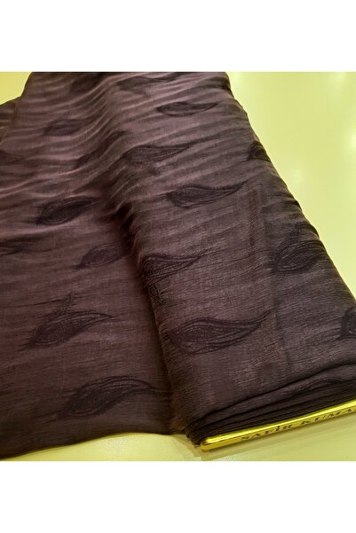 Safir Kumaş Elbiselik Desenli Gül İpek Kupra 3 Metre