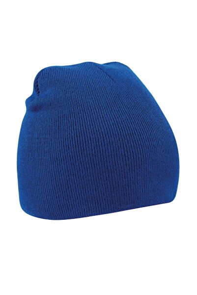 RONIC Căciulă beanie cu stea, mărime universală, unisex, albastră