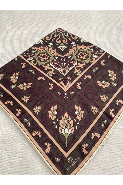 Butik Ethnic Patterned Soft Square Scarf