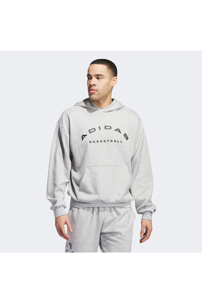 adidas Iw8253 Slt Fleece Hood Γκρι
