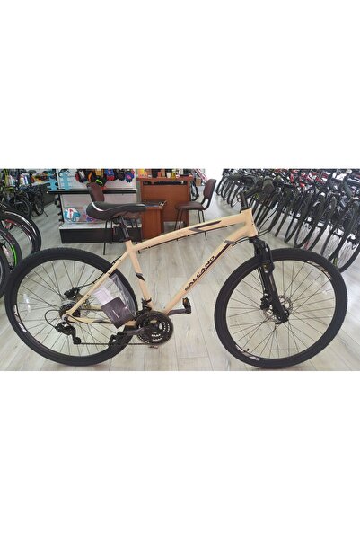Salcano City Explorer HD 21 Vites Hidrolik Disk fren 19" gezi şehir bisikleti KREM