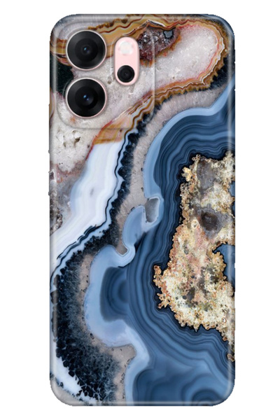 OPPO Reno 14F RetroTarz Kılıf Tema Art Desenli Baskılı Silikon Amorr Ametist